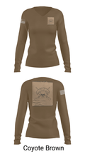 Los Pistoleros 43095637 Women's Long Sleeve V-neck Shirt - 17