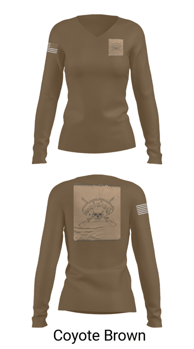 Los Pistoleros 43095637 Women's Long Sleeve V-neck Shirt - 17