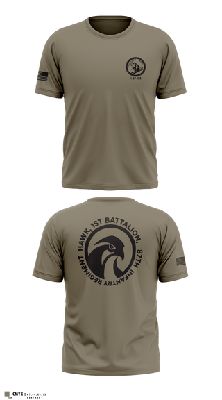 Old School Cotton Feel Shirt, Diesel, 3-71CAV, Army, Teamtime, Team time, sublimation, custom sports apparel, team uniforms, spirit wear, spiritwear, sports uniforms, custom shirts, team store, custom team store, fundraiser sports, apparel fundraiser