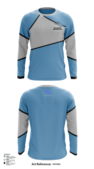 Long Sleeve Performance Shirt, West Broward High School Cheer, Cheer, Teamtime, Team time, sublimation, custom sports apparel, team uniforms, spirit wear, spiritwear, sports uniforms, custom shirts, team store, custom team store, fundraiser sports, apparel fundraiser