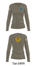 衛生 94122789 Women's Long Sleeve V-neck Shirt - 77