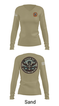 MACS 24 ATC Detachment A 44411642 Women's Long Sleeve V-neck Shirt - 97