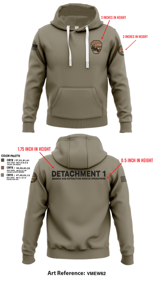 Hoodie, Detachment 1, Air Force, Teamtime, Team time, sublimation, custom sports apparel, team uniforms, spirit wear, spiritwear, sports uniforms, custom shirts, team store, custom team store, fundraiser sports, apparel fundraiser