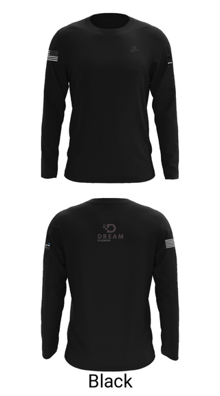 Long Sleeve Performance Shirt, Dream Flooring, , Teamtime, Team time, sublimation, custom sports apparel, team uniforms, spirit wear, spiritwear, sports uniforms, custom shirts, team store, custom team store, fundraiser sports, apparel fundraiser