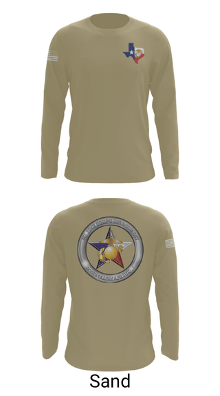Long Sleeve Performance Shirt, Goodfellow AFB MCD, Marines, Teamtime, Team time, sublimation, custom sports apparel, team uniforms, spirit wear, spiritwear, sports uniforms, custom shirts, team store, custom team store, fundraiser sports, apparel fundraiser