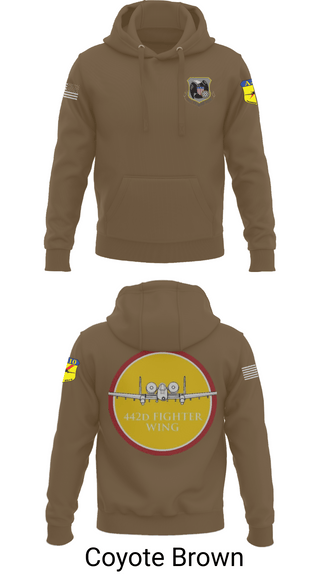 Hoodie, 442D FW, , Teamtime, Team time, sublimation, custom sports apparel, team uniforms, spirit wear, spiritwear, sports uniforms, custom shirts, team store, custom team store, fundraiser sports, apparel fundraiser