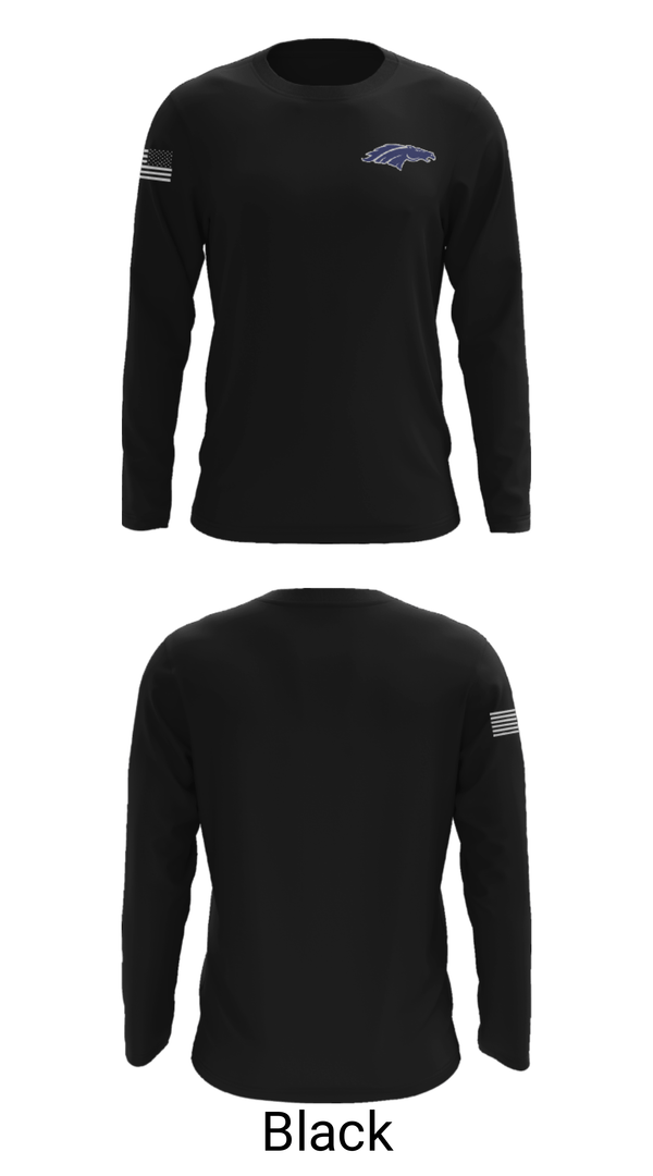 Long Sleeve Performance Shirt, Forrest City High School Cheer, Cheer, Teamtime, Team time, sublimation, custom sports apparel, team uniforms, spirit wear, spiritwear, sports uniforms, custom shirts, team store, custom team store, fundraiser sports, apparel fundraiser