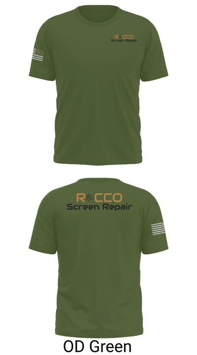 ROCCO 67926765 Short Sleeve Performance Shirt - 56