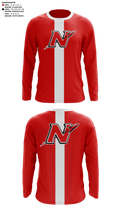 Neenah High School Golf 47507810 Long Sleeve Performance Shirt - 41