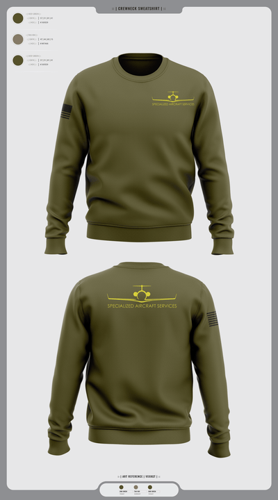 Ascendas Aerospace 64793755 Crew Neck Sweatshirt - 1