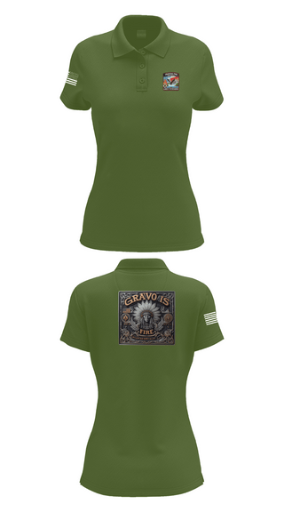 Womens Short Sleeve Performance Polo, Gravois Fire Special Operations, Fire Department, Teamtime, Team time, sublimation, custom sports apparel, team uniforms, spirit wear, spiritwear, sports uniforms, custom shirts, team store, custom team store, fundraiser sports, apparel fundraiser