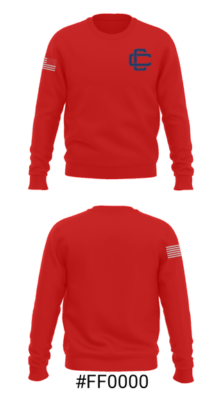Crew Neck Sweatshirt, Central Catholic High School Lacrosse, Men's Lacrosse, Teamtime, Team time, sublimation, custom sports apparel, team uniforms, spirit wear, spiritwear, sports uniforms, custom shirts, team store, custom team store, fundraiser sports, apparel fundraiser