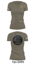 11th CYB 6124113 Women's Short Sleeve V-neck Shirt - 68