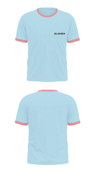 Short Sleeve Performance Shirt, Salahuddin, Golf, Teamtime, Team time, sublimation, custom sports apparel, team uniforms, spirit wear, spiritwear, sports uniforms, custom shirts, team store, custom team store, fundraiser sports, apparel fundraiser