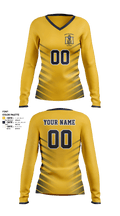 Murray State University Volleyball 29565911 Women's Long Sleeve V-neck Shirt - 1