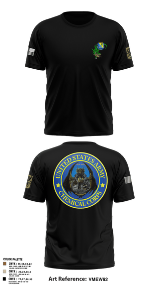 Short Sleeve Performance Shirt, 411TH411TH CBRN COMPANY, Army, Teamtime, Team time, sublimation, custom sports apparel, team uniforms, spirit wear, spiritwear, sports uniforms, custom shirts, team store, custom team store, fundraiser sports, apparel fundraiser