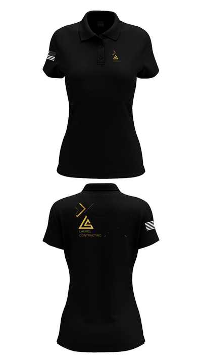 Laurel Contracting 51713109 Women's Short Sleeve Performance Polo  - 36