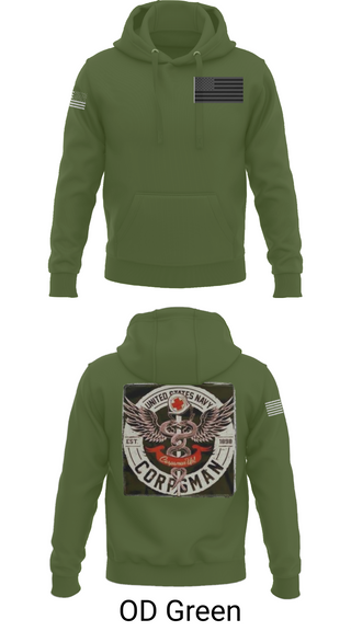 Hoodie, Hospital Corpsman, , Teamtime, Team time, sublimation, custom sports apparel, team uniforms, spirit wear, spiritwear, sports uniforms, custom shirts, team store, custom team store, fundraiser sports, apparel fundraiser