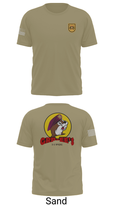 1-1 SFG(A), S-3 84488756 Short Sleeve Performance Shirt - 96