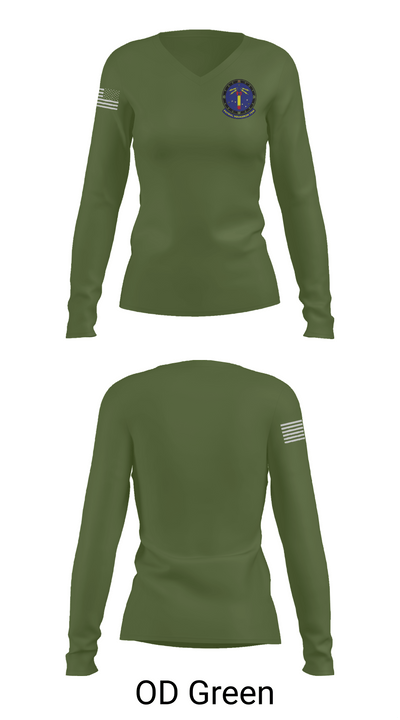 Vp 10 83649045 Women's Long Sleeve V-neck Shirt -1 54