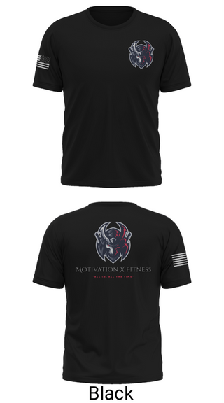 Short Sleeve Performance Shirt, Motivation X Fitness, LLC, , Teamtime, Team time, sublimation, custom sports apparel, team uniforms, spirit wear, spiritwear, sports uniforms, custom shirts, team store, custom team store, fundraiser sports, apparel fundraiser