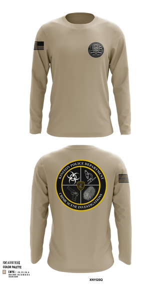 Long Sleeve Performance Shirt, CID, Police, Teamtime, Team time, sublimation, custom sports apparel, team uniforms, spirit wear, spiritwear, sports uniforms, custom shirts, team store, custom team store, fundraiser sports, apparel fundraiser