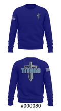 Ridgeland High School Baseball 35303095 Crew Neck Sweatshirt - 16