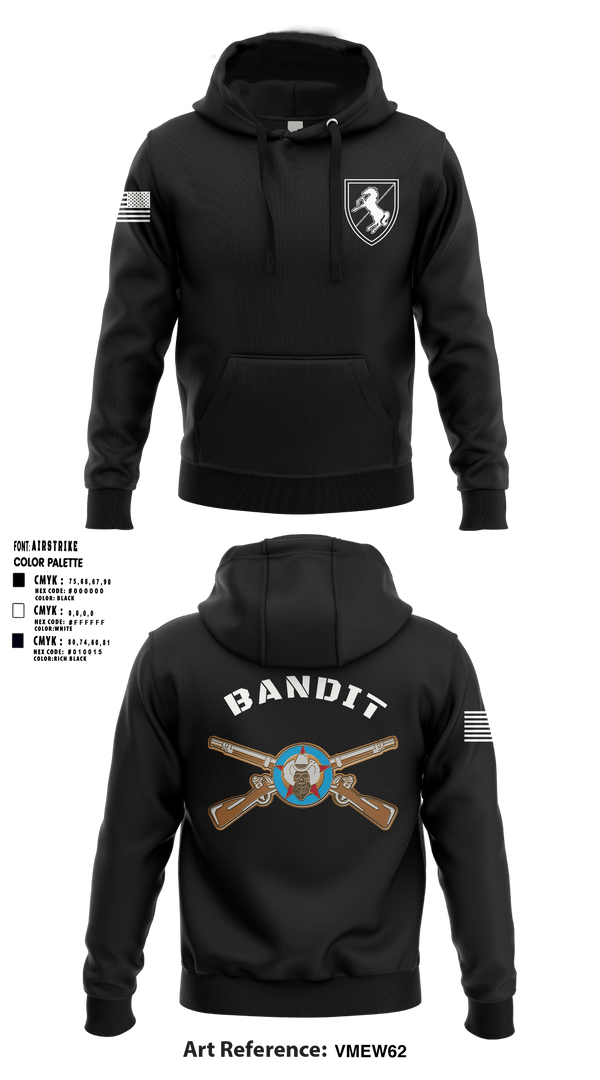 Hoodie, Bandit TroopBandit Troop 2.0, Army, Teamtime, Team time, sublimation, custom sports apparel, team uniforms, spirit wear, spiritwear, sports uniforms, custom shirts, team store, custom team store, fundraiser sports, apparel fundraiser