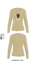 111th ACP 37704440 Women's Long Sleeve V-neck Shirt - 78
