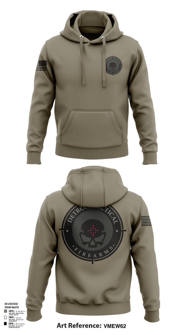 Hoodie, Detroit Tactical Firearms, , Teamtime, Team time, sublimation, custom sports apparel, team uniforms, spirit wear, spiritwear, sports uniforms, custom shirts, team store, custom team store, fundraiser sports, apparel fundraiser