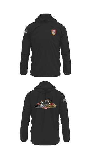 Windbreaker, Charlie Battery, 1st Battalion 1st Air Defense Artillery Regiment, , Teamtime, Team time, sublimation, custom sports apparel, team uniforms, spirit wear, spiritwear, sports uniforms, custom shirts, team store, custom team store, fundraiser sports, apparel fundraiser