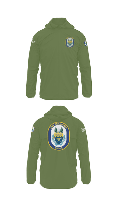 USS RUSHMORE 78932182 Windbreaker - 39