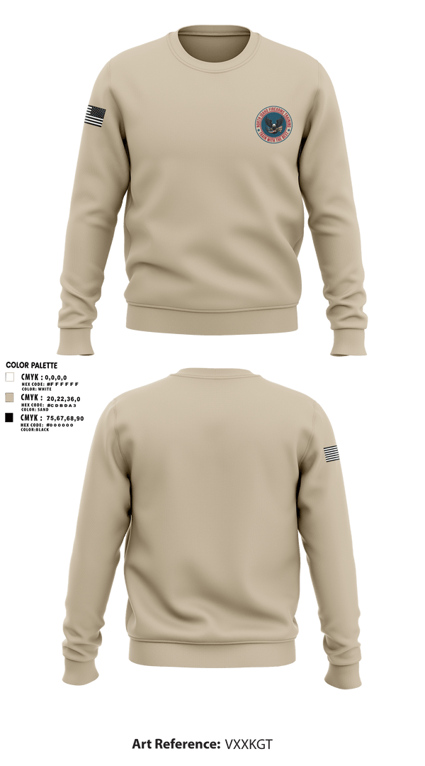 Crew Neck Sweatshirt, North Idaho Firearms Training, , Teamtime, Team time, sublimation, custom sports apparel, team uniforms, spirit wear, spiritwear, sports uniforms, custom shirts, team store, custom team store, fundraiser sports, apparel fundraiser