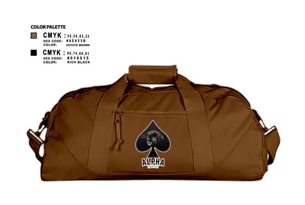 Duffle Bag, Connellsville Area Hugh School Junior ROTC, Army, Teamtime, Team time, sublimation, custom sports apparel, team uniforms, spirit wear, spiritwear, sports uniforms, custom shirts, team store, custom team store, fundraiser sports, apparel fundraiser
