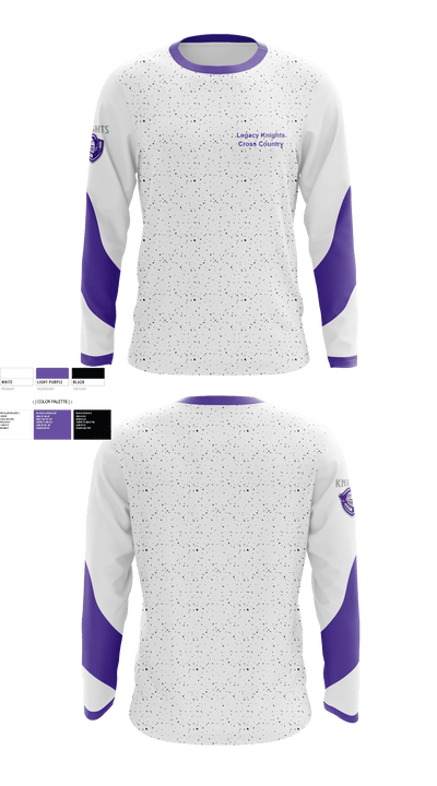 Legacy Cross Country 60976053 Long Sleeve Performance Shirt - 1