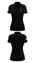 Mount Calm High School Football 68201943 Women's Short Sleeve Performance Polo  - 36