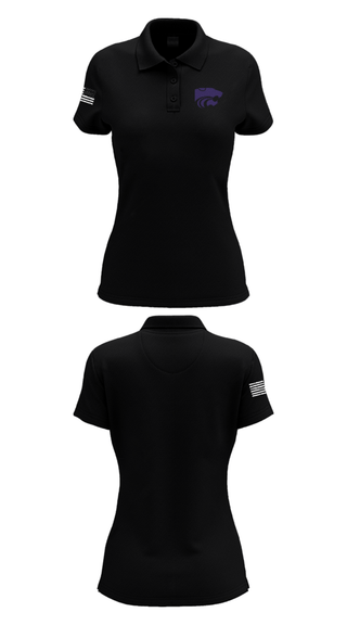Womens Short Sleeve Performance Polo, Mount Calm High School Football, Football, Teamtime, Team time, sublimation, custom sports apparel, team uniforms, spirit wear, spiritwear, sports uniforms, custom shirts, team store, custom team store, fundraiser sports, apparel fundraiser