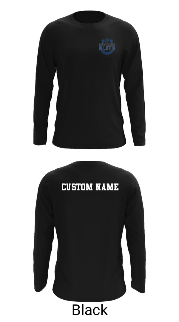 Long Sleeve Performance Shirt, Matthews Elite, Football, Teamtime, Team time, sublimation, custom sports apparel, team uniforms, spirit wear, spiritwear, sports uniforms, custom shirts, team store, custom team store, fundraiser sports, apparel fundraiser