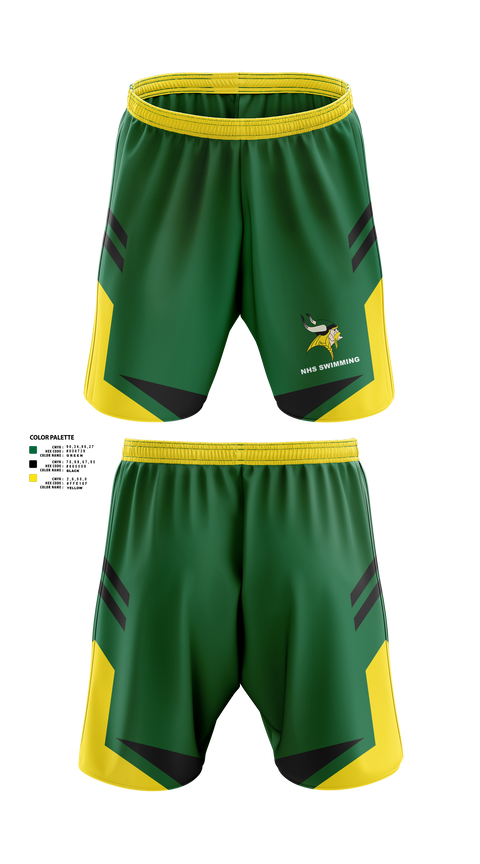 Athletic Shorts With Pockets, Northside High School Swimming, Swimming, Teamtime, Team time, sublimation, custom sports apparel, team uniforms, spirit wear, spiritwear, sports uniforms, custom shirts, team store, custom team store, fundraiser sports, apparel fundraiser