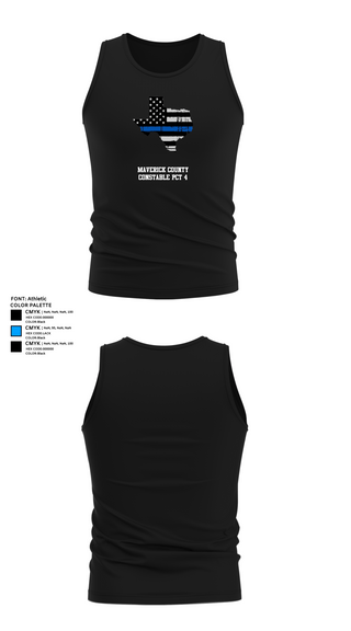 Tank Top, Maverick County Constable PCT 4, , Teamtime, Team time, sublimation, custom sports apparel, team uniforms, spirit wear, spiritwear, sports uniforms, custom shirts, team store, custom team store, fundraiser sports, apparel fundraiser