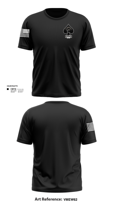 Connellsville Area Hugh School Junior ROTC 41673326 Short Sleeve Performance Shirt - 1
