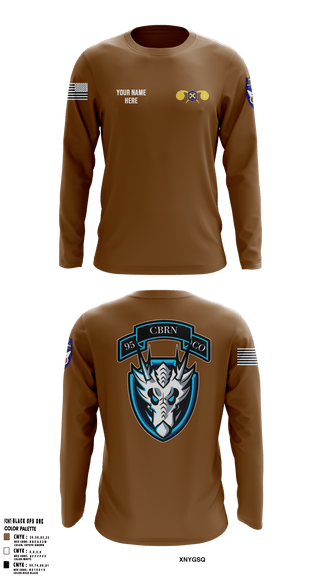 Long Sleeve Performance Shirt, 112th CRD, Army, Teamtime, Team time, sublimation, custom sports apparel, team uniforms, spirit wear, spiritwear, sports uniforms, custom shirts, team store, custom team store, fundraiser sports, apparel fundraiser