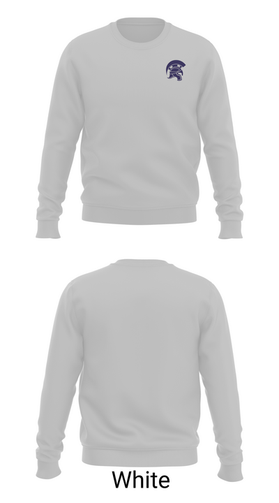 Shepaug Valley High School Ice Hockey 43767452 Crew Neck Sweatshirt - 2