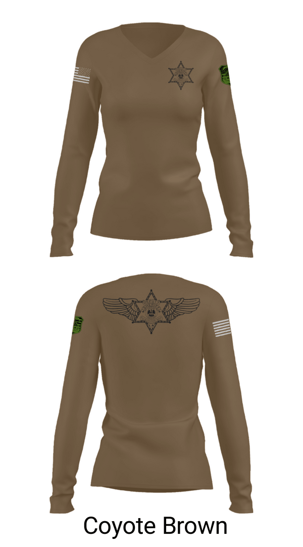 Womens Long Sleeve Vneck Shirt, Air Support, , Teamtime, Team time, sublimation, custom sports apparel, team uniforms, spirit wear, spiritwear, sports uniforms, custom shirts, team store, custom team store, fundraiser sports, apparel fundraiser