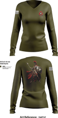 2nd Recon 29703563 Women's Long Sleeve V-neck Shirt - 251
