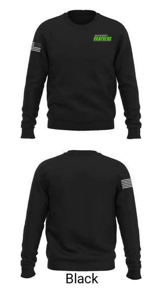 Crew Neck Sweatshirt, Martin County Panthers Football And Cheer, Football, Teamtime, Team time, sublimation, custom sports apparel, team uniforms, spirit wear, spiritwear, sports uniforms, custom shirts, team store, custom team store, fundraiser sports, apparel fundraiser