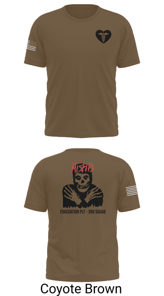 Short Sleeve Performance Shirt, 3rd squad, Army, Teamtime, Team time, sublimation, custom sports apparel, team uniforms, spirit wear, spiritwear, sports uniforms, custom shirts, team store, custom team store, fundraiser sports, apparel fundraiser