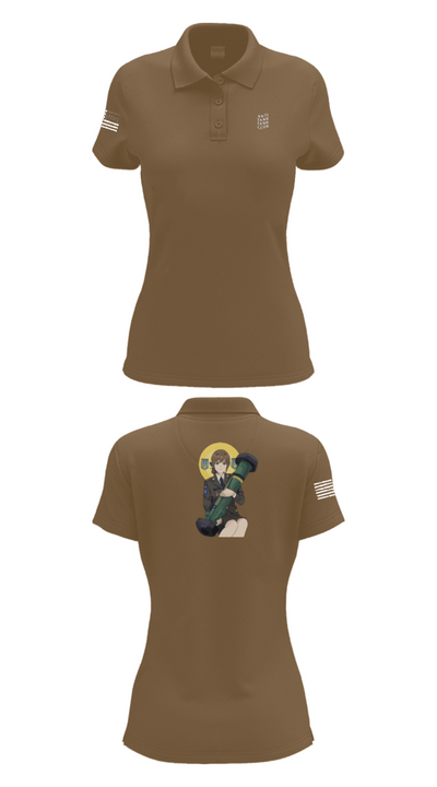 3/7 54731688 Women's Short Sleeve Performance Polo  - 15