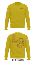 Lutheran South High School Tennis 8304460 Crew Neck Sweatshirt - 16