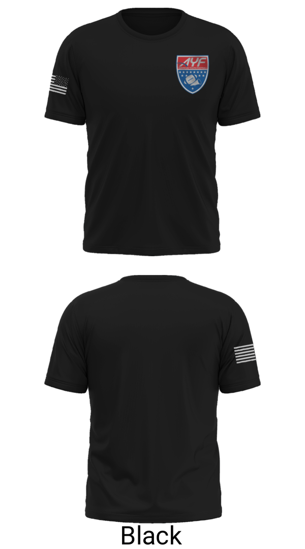 Old School Cotton Feel Shirt, American Youth Football & Cheer, Football, Teamtime, Team time, sublimation, custom sports apparel, team uniforms, spirit wear, spiritwear, sports uniforms, custom shirts, team store, custom team store, fundraiser sports, apparel fundraiser